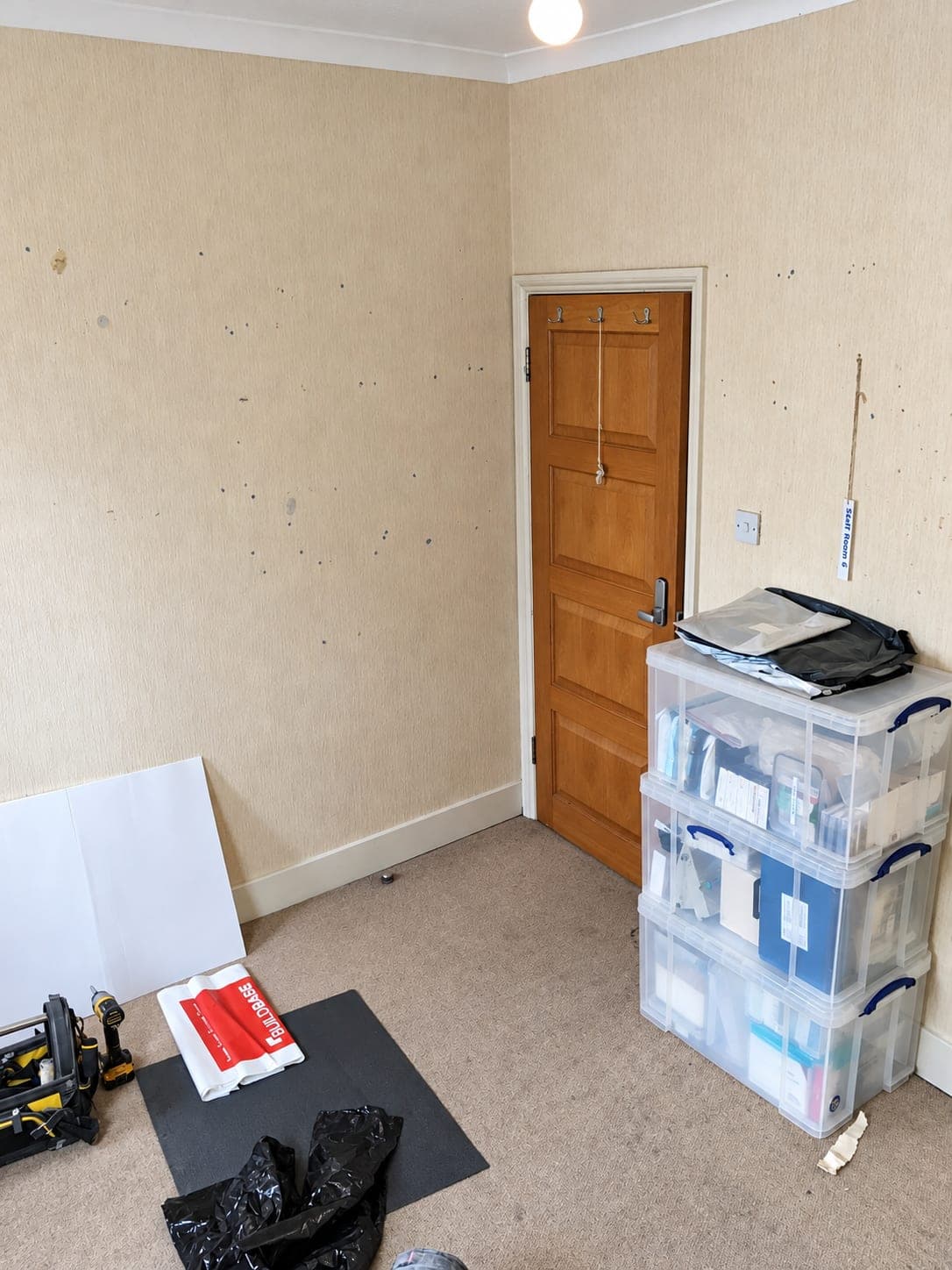 Original room before the strip-out began, Winchmore Hill N21