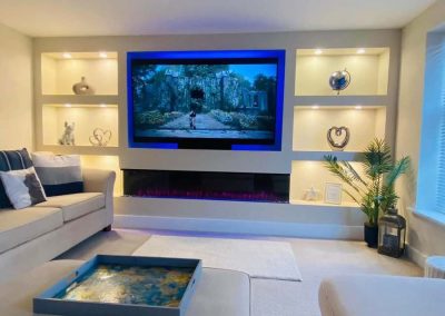 Maycor feature media wall