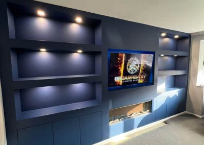 Maycor feature media wall