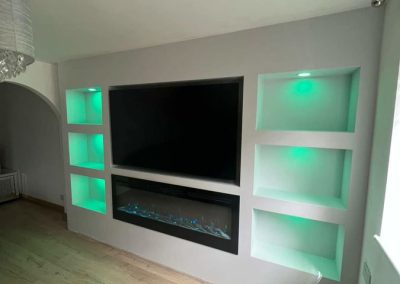 Maycor feature media wall