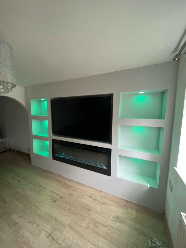 Maycor feature media wall